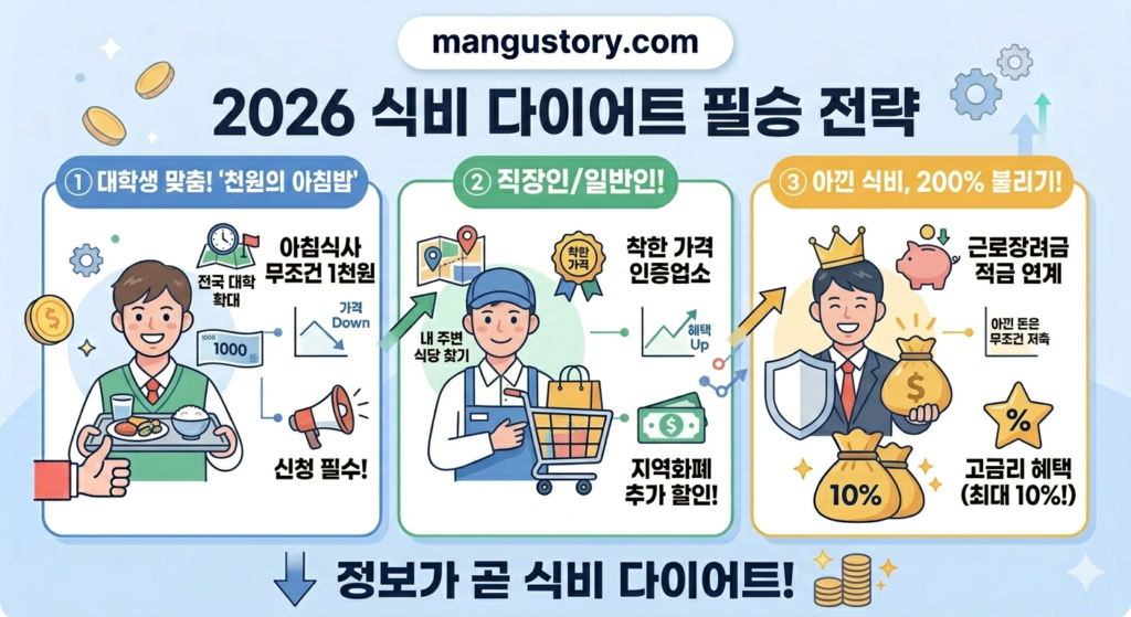 2026 식비 다이어트 맞춤 전략 가이드